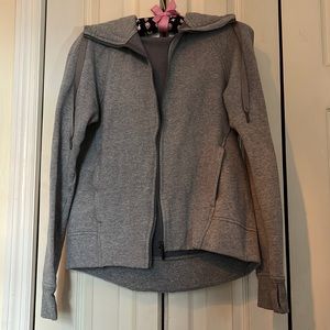 Gray Lululemon sweatshirt